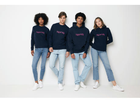 IQONIQ Zion Rundhals-Sweater aus recycelter Baumwolle