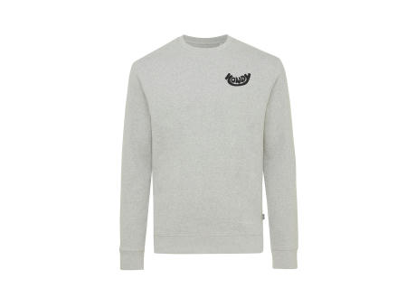IQONIQ Denali ungefärbt. Rundhals-Sweater aus recycelter BW