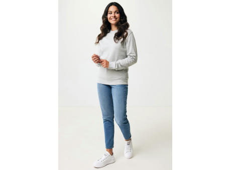 IQONIQ Denali ungefärbt. Rundhals-Sweater aus recycelter BW