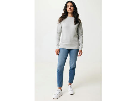 IQONIQ Denali ungefärbt. Rundhals-Sweater aus recycelter BW