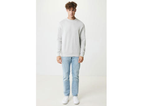 IQONIQ Denali ungefärbt. Rundhals-Sweater aus recycelter BW