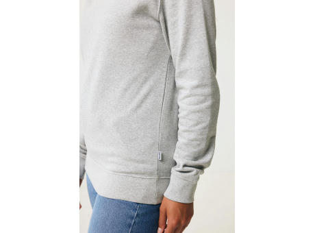 IQONIQ Denali ungefärbt. Rundhals-Sweater aus recycelter BW