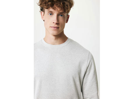 IQONIQ Denali ungefärbt. Rundhals-Sweater aus recycelter BW