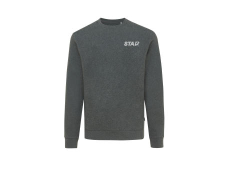 IQONIQ Denali ungefärbt. Rundhals-Sweater aus recycelter BW