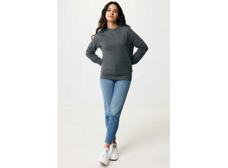 IQONIQ Denali ungefärbt. Rundhals-Sweater aus recycelter BW