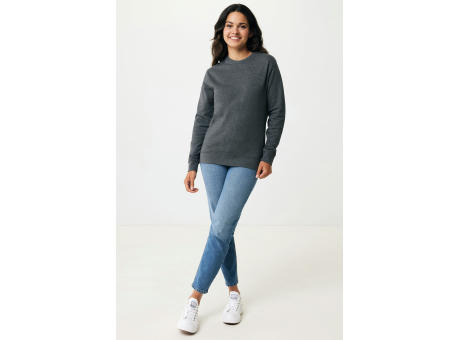 IQONIQ Denali ungefärbt. Rundhals-Sweater aus recycelter BW