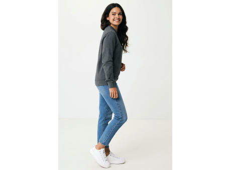 IQONIQ Denali ungefärbt. Rundhals-Sweater aus recycelter BW