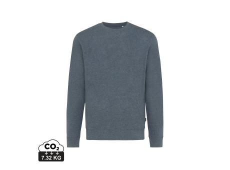 IQONIQ Denali ungefärbt. Rundhals-Sweater aus recycelter BW