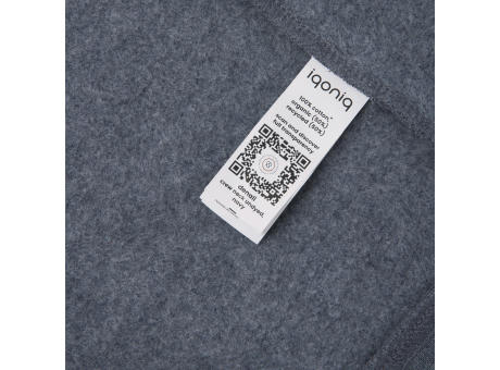 IQONIQ Denali ungefärbt. Rundhals-Sweater aus recycelter BW