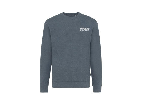 IQONIQ Denali ungefärbt. Rundhals-Sweater aus recycelter BW