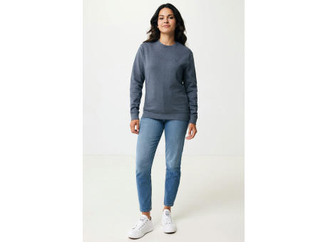 IQONIQ Denali ungefärbt. Rundhals-Sweater aus recycelter BW