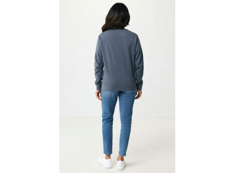 IQONIQ Denali ungefärbt. Rundhals-Sweater aus recycelter BW