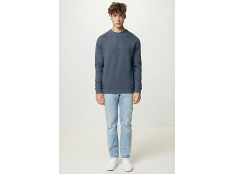 IQONIQ Denali ungefärbt. Rundhals-Sweater aus recycelter BW