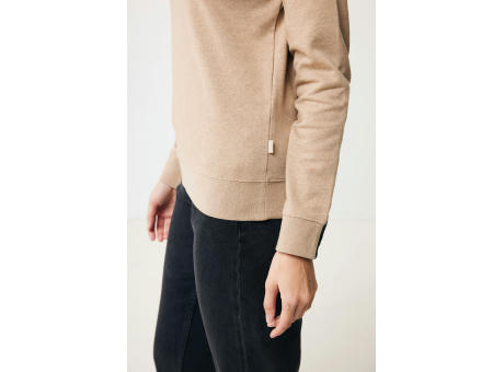 IQONIQ Denali ungefärbt. Rundhals-Sweater aus recycelter BW