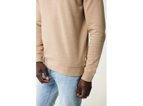 IQONIQ Denali ungefärbt. Rundhals-Sweater aus recycelter BW