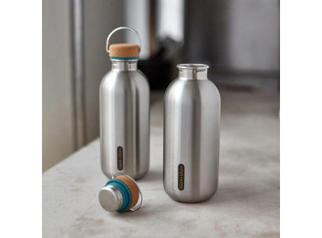 Black+Blum Stahl-Wasserflasche 600ml