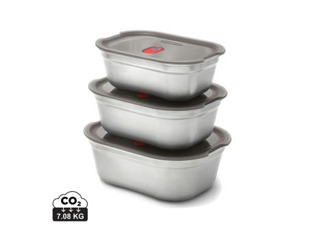 Black+Blum 3-tlg. Mealprep Box Set - klein, medium, groß