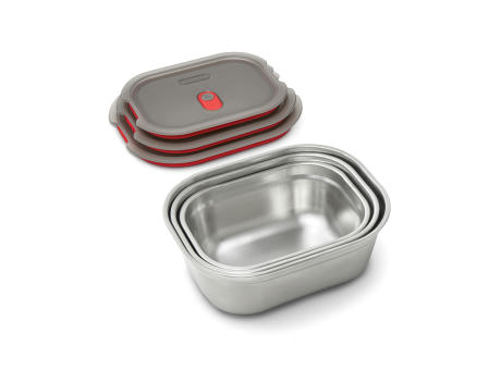 Black+Blum 3-tlg. Mealprep Box Set - klein, medium, groß