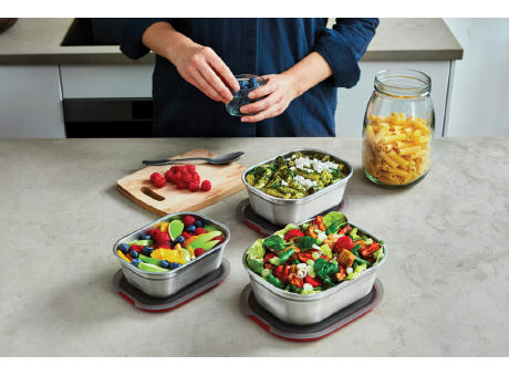 Black+Blum 3-tlg. Mealprep Box Set - klein, medium, groß