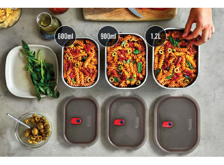 Black+Blum 3-tlg. Mealprep Box Set - klein, medium, groß