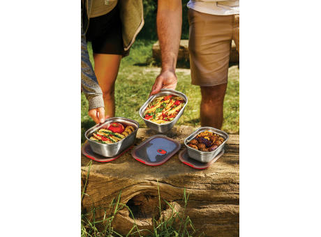Black+Blum 3-tlg. Mealprep Box Set - klein, medium, groß