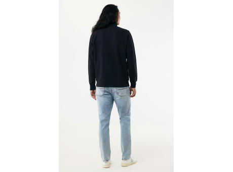 IQONIQ Elgon Quarter-Zip-Sweater aus rec. Baumwolle