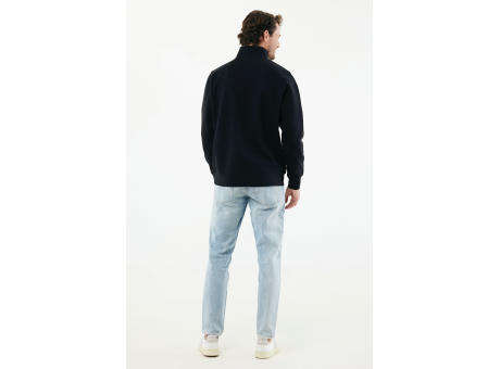 IQONIQ Elgon Quarter-Zip-Sweater aus rec. Baumwolle