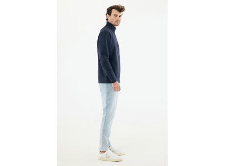 IQONIQ Elgon Quarter-Zip-Sweater aus rec. Baumwolle