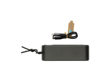 Swiss Peak 10W Basslautsprecher aus recyceltem Aluminium