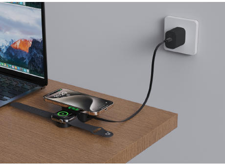 Urban Vitamin Goleta 2-in-1 15W Magnetic Wireless Charger