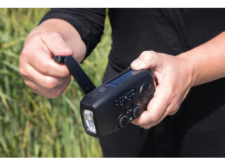 RescueWave Notfallradio aus RCS recyceltem Kunststoff