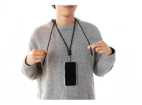 LoopAmp verstellbares 160cm 60W Telefonkabel aus RCS rPET