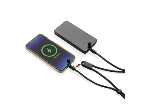 LoopAmp verstellbares 160cm 60W Telefonkabel aus RCS rPET