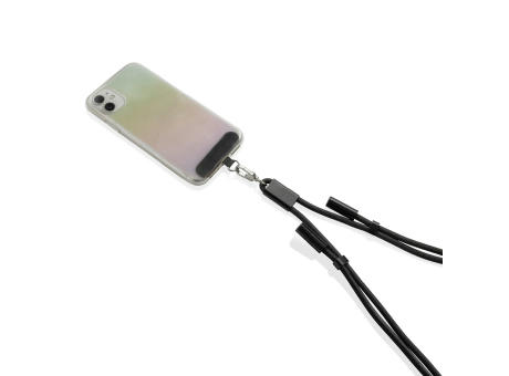 LoopAmp verstellbares 160cm 60W Telefonkabel aus RCS rPET