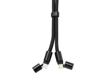 LoopAmp verstellbares 160cm 60W Telefonkabel aus RCS rPET