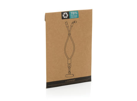 LoopAmp 60W Handgelenksband für Smartphones aus RCS rPET