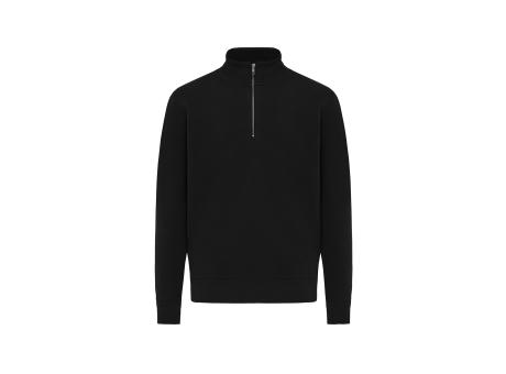 IQONIQ Elgon Quarter-Zip-Sweater aus rec. Baumwolle