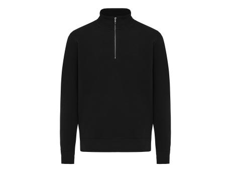 IQONIQ Elgon Quarter-Zip-Sweater aus rec. Baumwolle