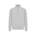 IQONIQ Elgon Quarter-Zip-Sweater aus rec. Baumwolle