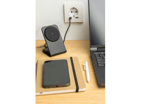 VoltPerch 15W magnetischer Wireless Charger aus RCS rec. ABS