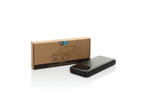 Turbopack 10000mAh Powerbank mit integr. Kabeln aus RCS rABS