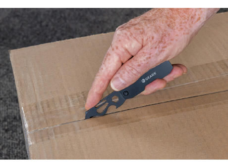 Gear X faltbares EDC-Werkzeug mit Kartonmesser & Karabiner