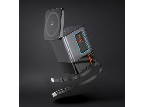 Urban Vitamin Sacramento 105W GaN Charger mit einz. Kabeln