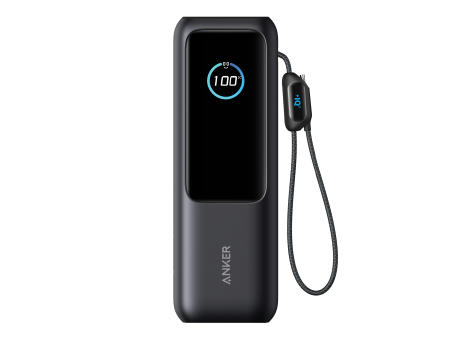Anker Powerbank 25.000mAh-165W, mit integr. einziehb. Kabel