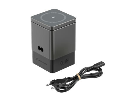 Urban Vitamin Sacramento 105W GaN Charger mit einz. Kabeln