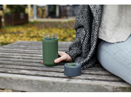 Black+Blum Glas-Reisebecher 340ml