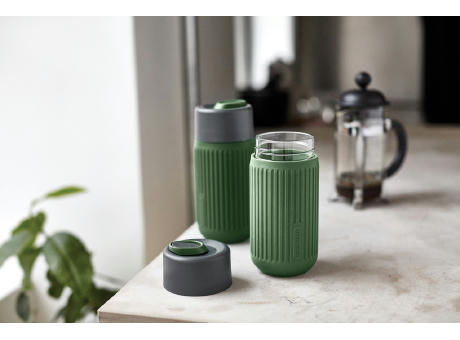Black+Blum Glas-Reisebecher 340ml