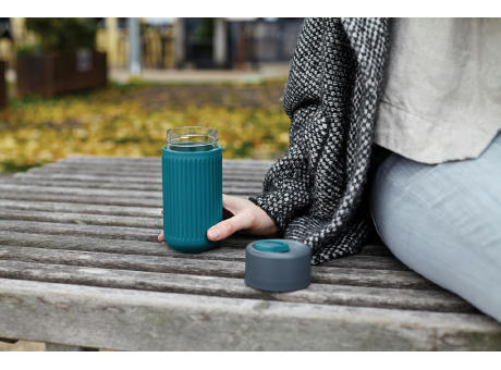 Black+Blum Glas-Reisebecher 340ml