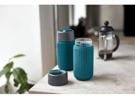 Black+Blum Glas-Reisebecher 340ml