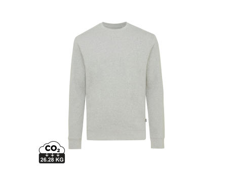 IQONIQ Denali ungefärbt. Rundhals-Sweater aus recycelter BW